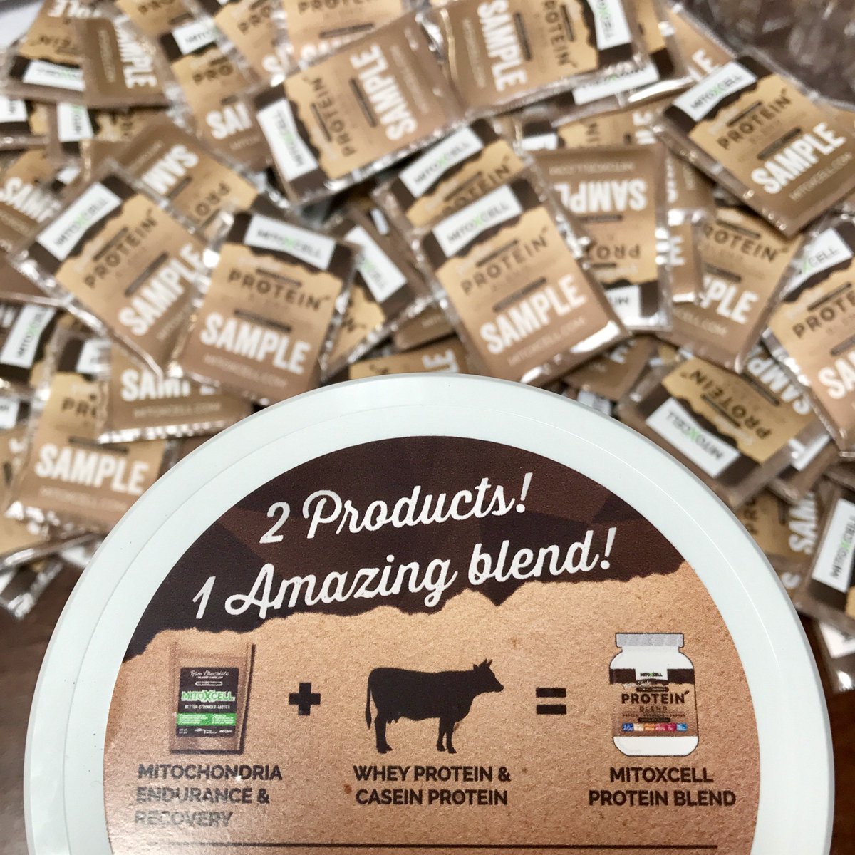 MitoXcell's tweet photo. Get $20 off both @MitoXcell #Protein Blend and #Plant Protein for a limited time! Don't miss out on a great #deal! #rawcacao #sale https://t.co/vOKM5RKpvl