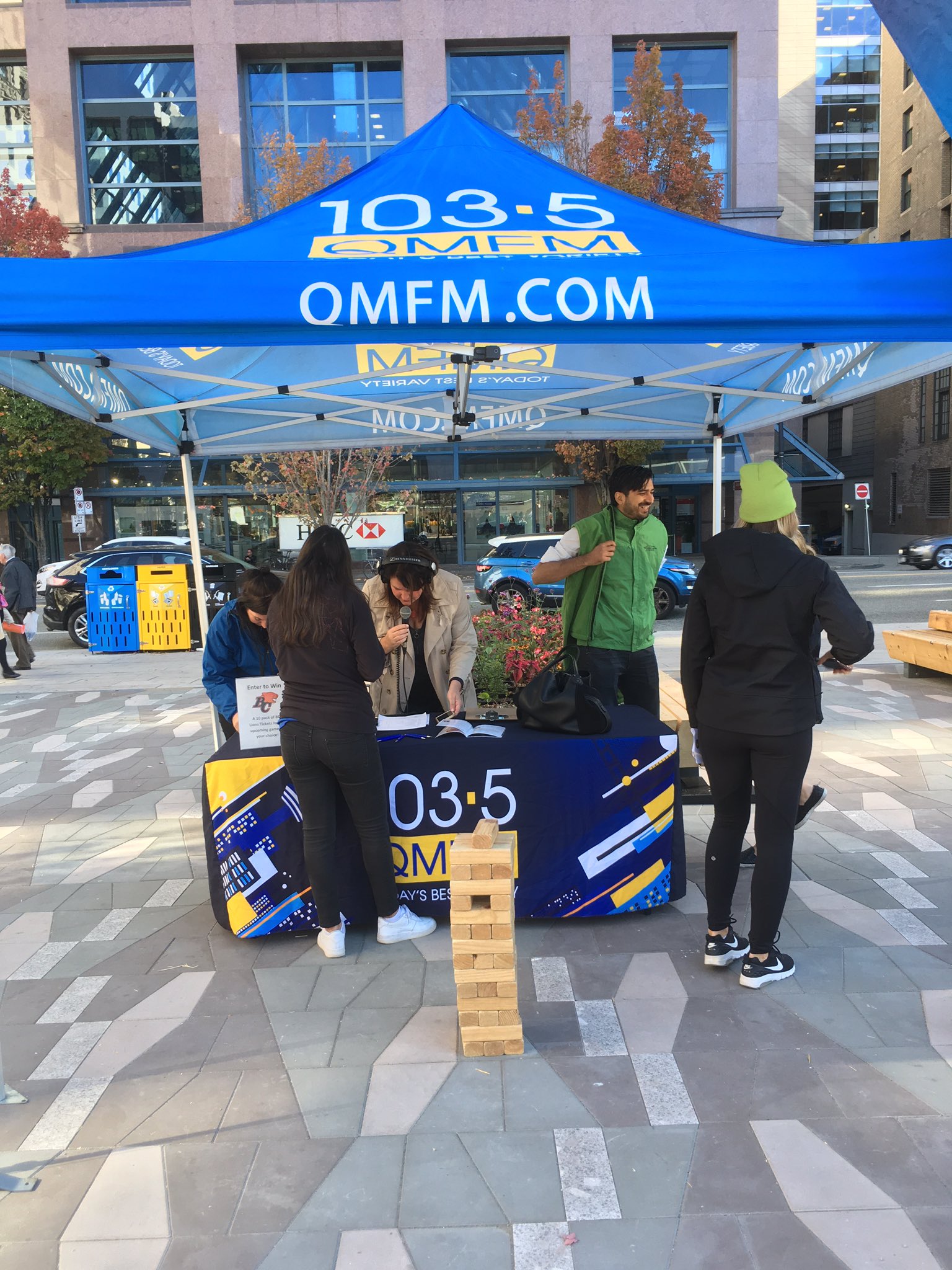 Greater Vancouver Food Bank On Twitter The Qmfm Team With Erin