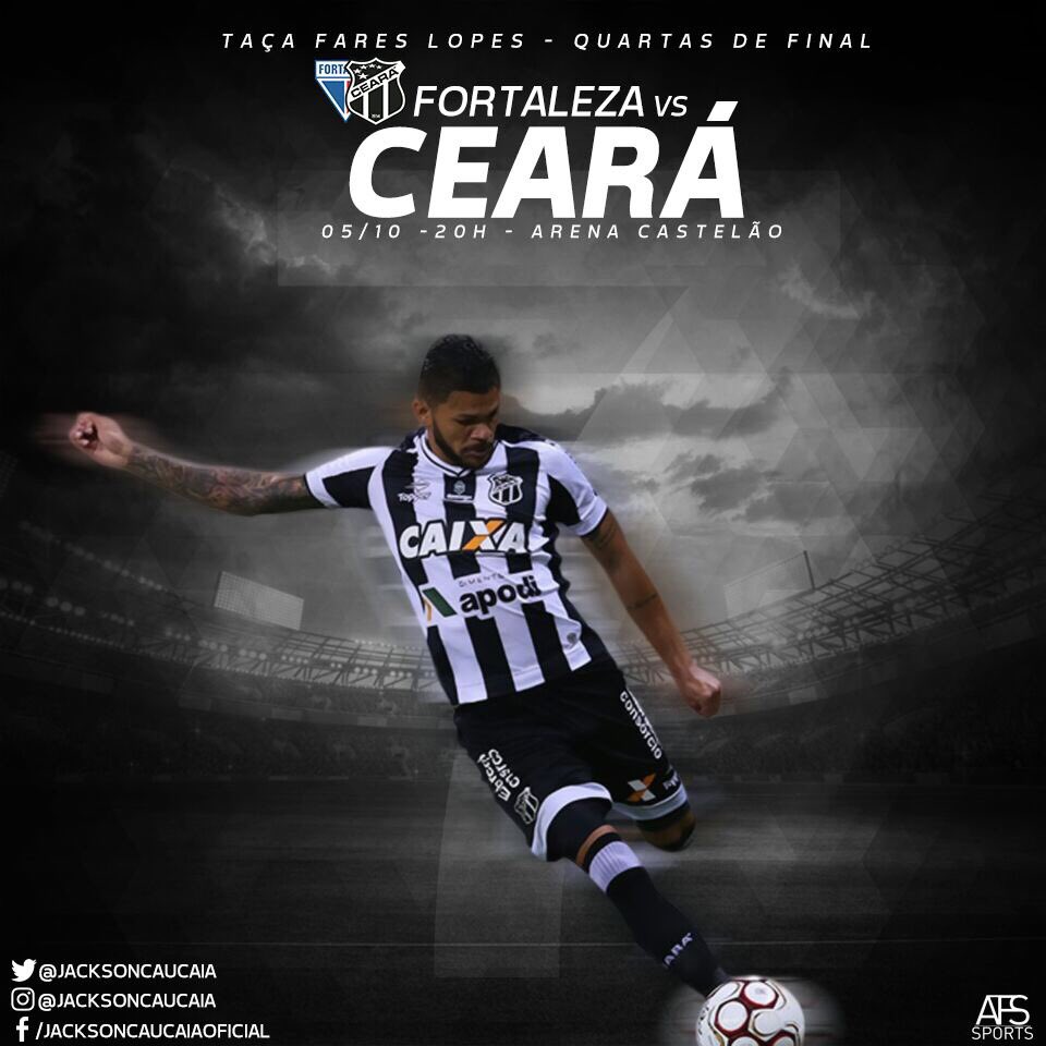 JacksonCaucaia's tweet photo. Dia de clássico! Torcedor alvinegro contamos com o apoio de vocês. Pra cima deles! 👊🏼⚪️⚫️⚪️⚫️🙌🏼⚽️ https://t.co/nN3nfxW0nY