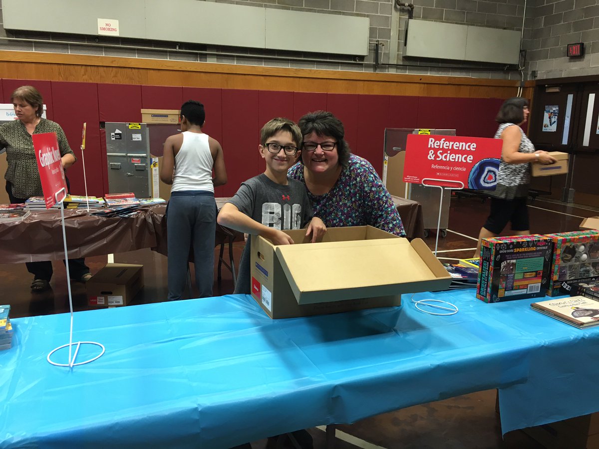 LESreadingmath's tweet photo. Come visit the book fair during Open House tonight or during the school day tomorrow! @LyonsSchool https://t.co/s6pbsN1EyO