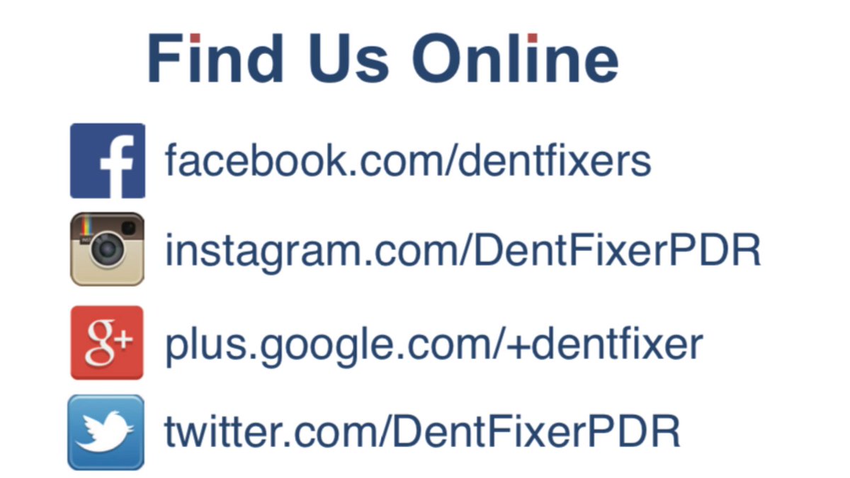 DentFixerPDR's tweet photo. Find DentFixer on social media. Nationwide Paintless Dent Removal master techs #pdr #paintlessdentremoval #cardent #dentfixer #dentrepair https://t.co/FnB12hQIiM