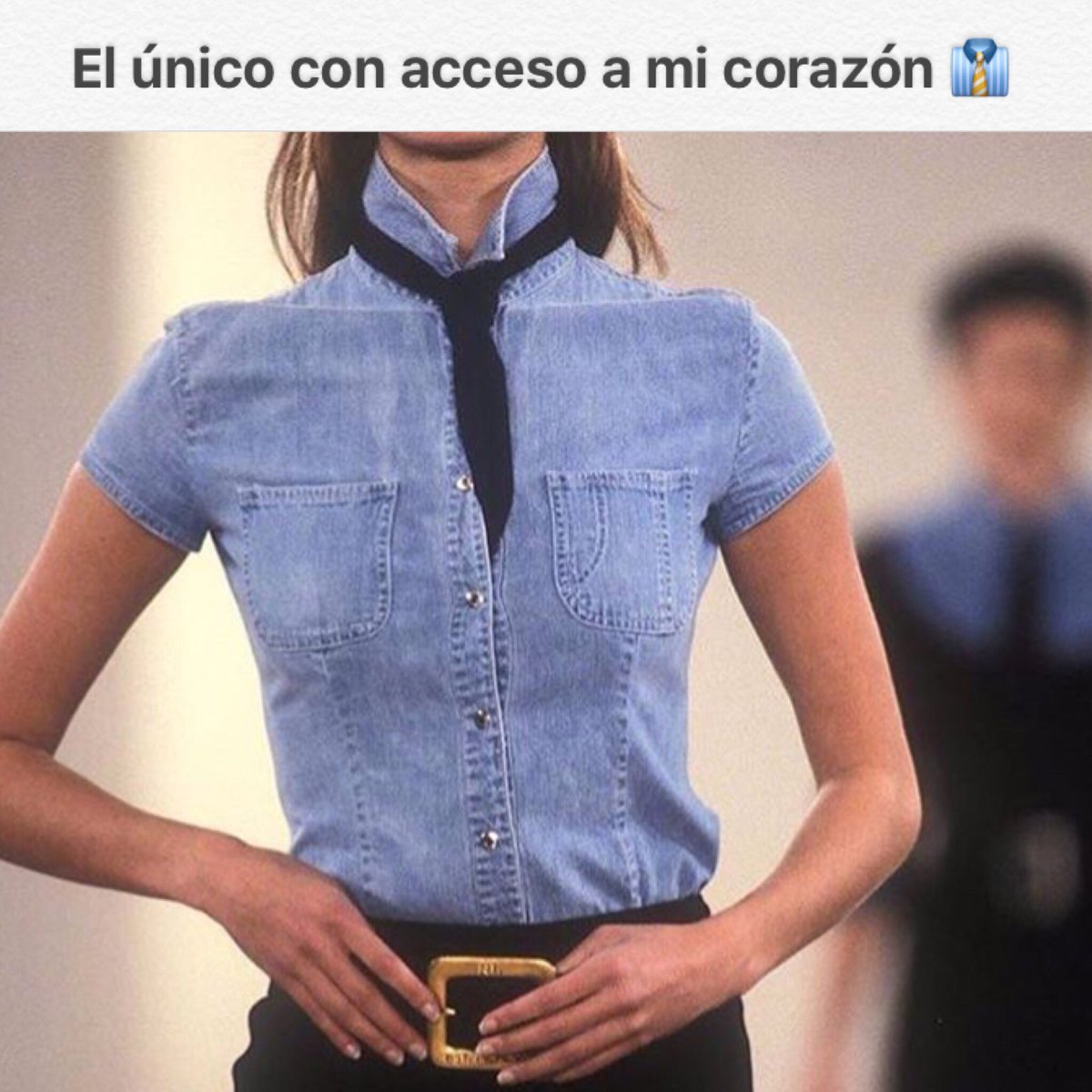 Yo en el amor #esmodada 💙🖤