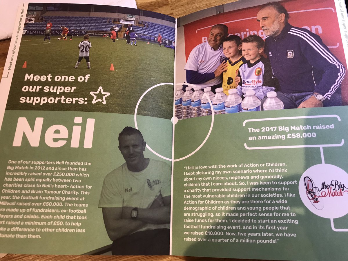NeilHumphries78's tweet photo. Very proud to support @actnforchildren &amp; to be featured alongside two world cup winners @osvaldooardiles and Ricky V @TheBigMatchCo #Proud https://t.co/sCaowkBiWk