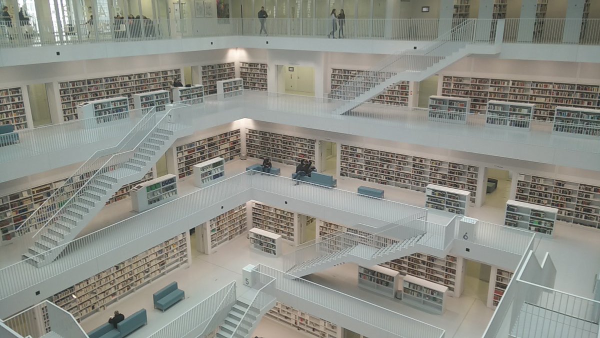 bluemchen_s's tweet photo. @Bradley_Brincka my #StuttgartLibrary #Stuttgart books are #amazing https://t.co/c1MuCieJwF