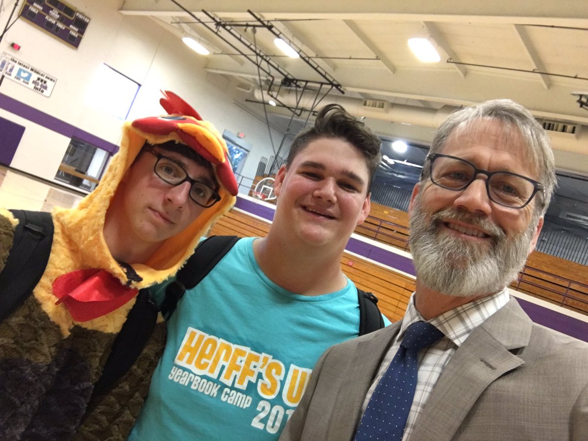 Powderpuff and PJ day st EHS!!!@eurekaprincipal