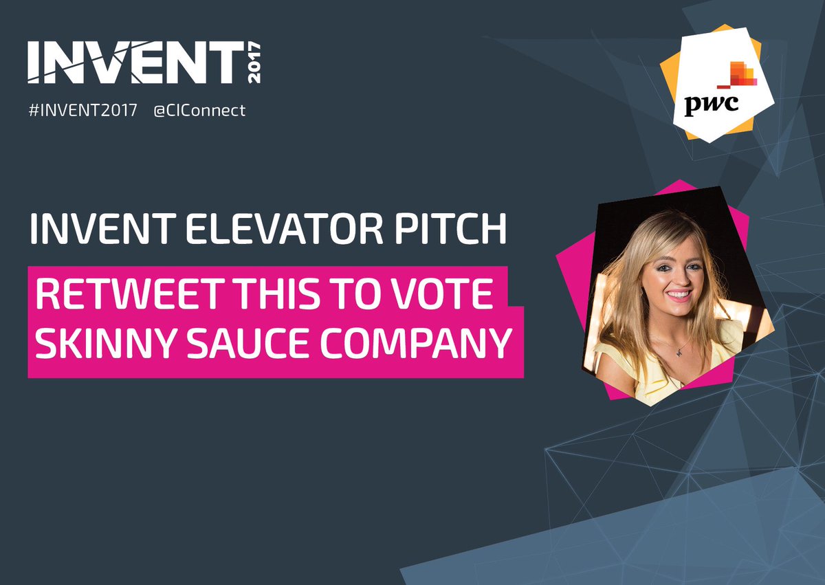 Elevator Pitch #Invent2017 - Retweet this tweet to vote for The Skinny Sauce Company