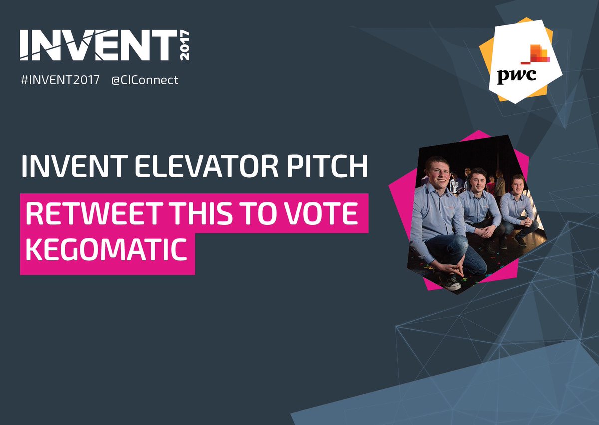 Elevator Pitch #Invent2017 - Retweet this tweet to vote for Kegomatic