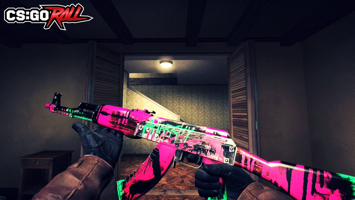 CSGORoll's tweet photo. AK-47 | Neon Revolution FT

- RT
- Follow
- Enable notifications on CSGORoll
- Play Free Spin https://t.co/F7PFQkbA3J

Ends in 3 hours. 
GL! https://t.co/DGUjX4HmKg