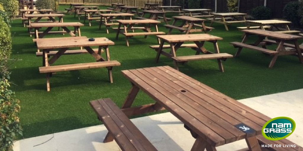 Namgrass's tweet photo. Own a #pub? Installing Namgrass is a low maintenance option meaning you’ll have time to spend on things that really matter to your #business https://t.co/wW9M7xFDQz
