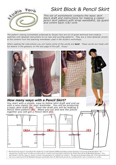 Nadine vintage style skirt – free PDF sewing pattern – Tiana's Closet