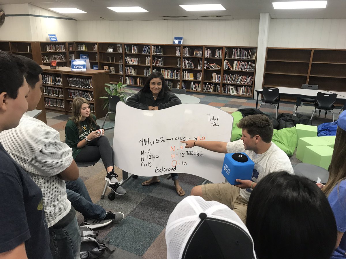 Chemical equations! <a href="/whatsnewatrjh/">Robinson Jr. High</a> #robinsonisd