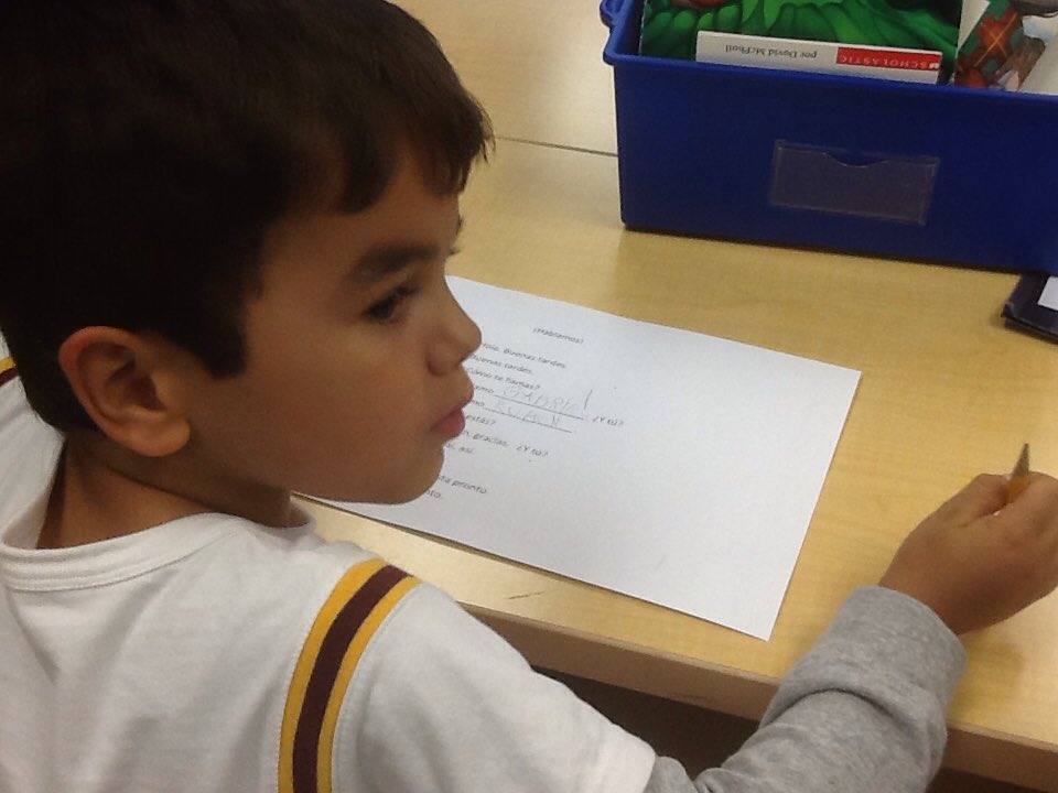 aaee_specials's tweet photo. #aae1st are expanding greeting vocabulary in Spanish https://t.co/Ek6R2AkQ49