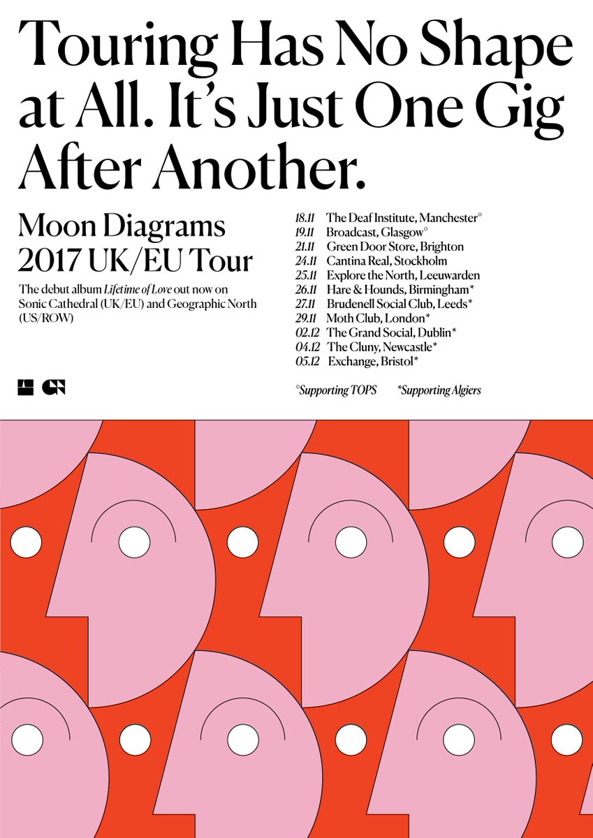 UK and EU friends! Moon Diagrams (Moses from Deerhunter) is headed your way in Nov/Dec, including dates with <a href="/AlgiersMusic/">Algiers</a> &amp; <a href="/TTTOPSSS/">TOPS</a>
