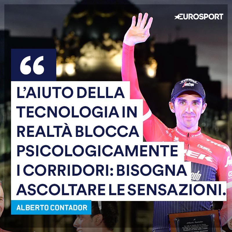 Eurosport_IT's tweet photo. Prima di ritirarsi, #Contador si toglie qualche sassolino dalla scarpa... https://t.co/CTV7rnZasV