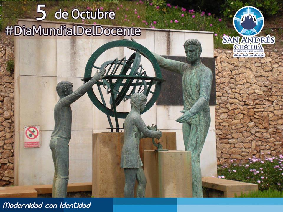 SnAndresOficial's tweet photo. Hoy en el dia #diamundialdelosdocentes agradecemos a los maestros por su enorme labor de inspiración, formación y mejora del mundo. https://t.co/XMRmvRGKbr