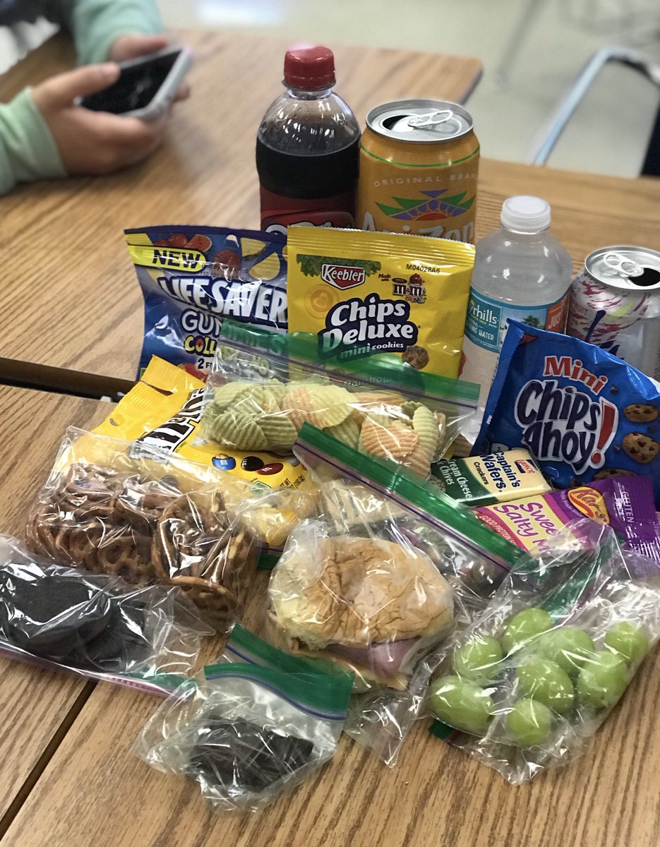 MiddleMulberry's tweet photo. When we are staying after school to finish the yearbook we need our creativity fuel. #celebrateyearbook #mulberryyearbook18 https://t.co/4RWB9ccEWB