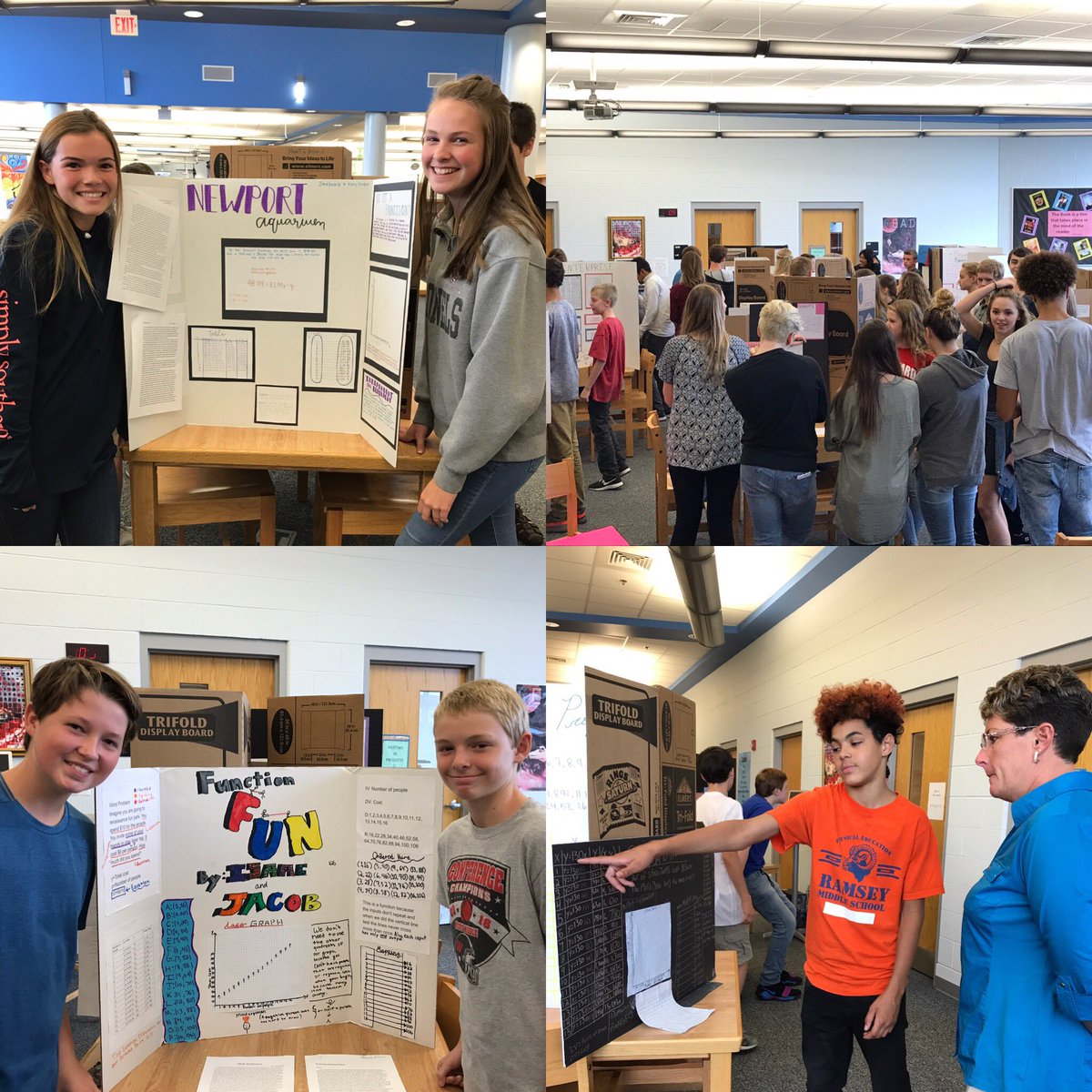 mrsSparks21's tweet photo. Thank you to everyone who came by for the function fair! #studentsteachingothers #proudteacher https://t.co/MUWgKJg1Gg
