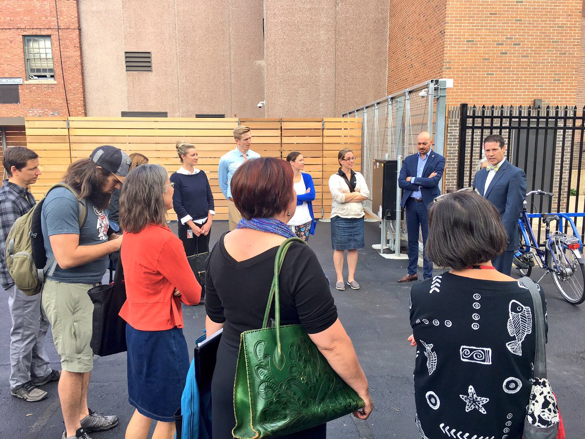 UWCommunityRel's tweet photo. @UWMadison faculty & staff tour new @CCMadison homeless day resource center to inform collaborative research, outreach & service. #WIIdea https://t.co/AyM9DbbVln