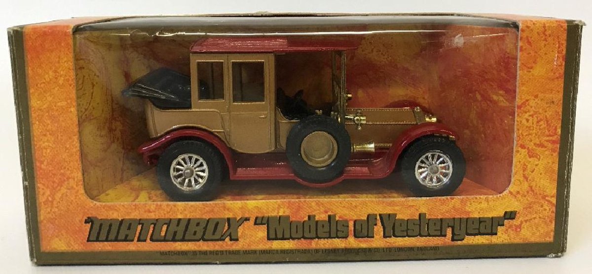 ByJasper52's tweet photo. This curated auction featuring a collection of Matchbox Models of Yesteryear is bringing up all kinds of #tbt vibes https://t.co/Cz4E5ti6O5 https://t.co/C3QvXbg9V6