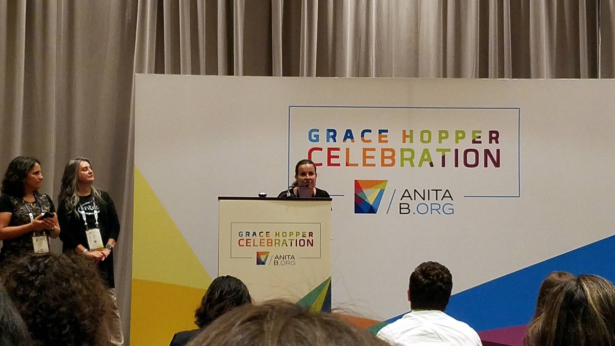 LatinityConf's tweet photo. #LATINITY2015 Keynote speaker Maria Alvarez from Microsoft at #GHC17 "Explore and experience, be curious!" https://t.co/WPFVtL67T0