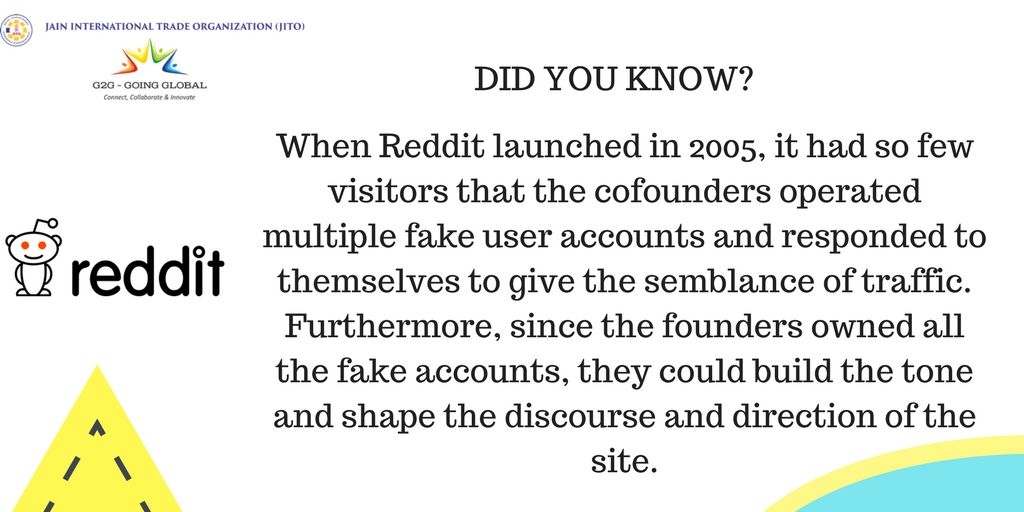 JITO_G2G's tweet photo. #DidYouKnow this about Reddit?
#JITOG2G #JITOPRENEURS #JITOFACTS #FunFacts https://t.co/XhiCS5UriT