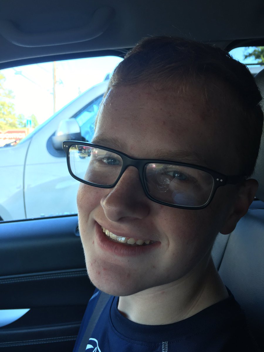 This guy with no more braces!!!! 😁 love that smile!!!! ❤️