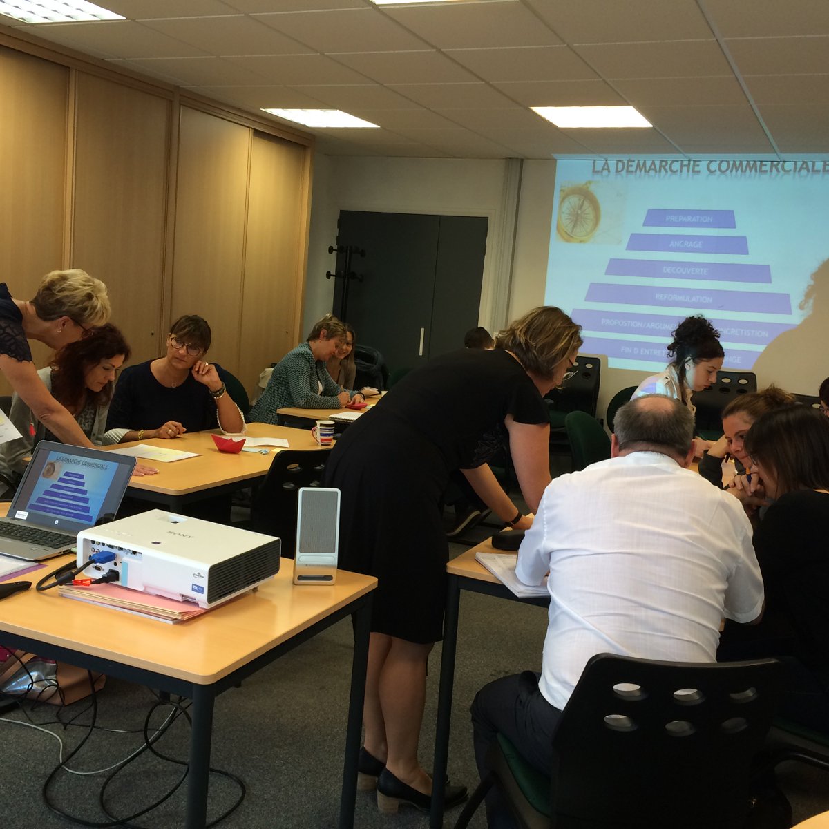 Ile de la collecte en vue! Ateliers "déclic collecte" VDR-Dauphiné.Merci à nos co-équipiers, capitaines et animatrices!@ca_centrest