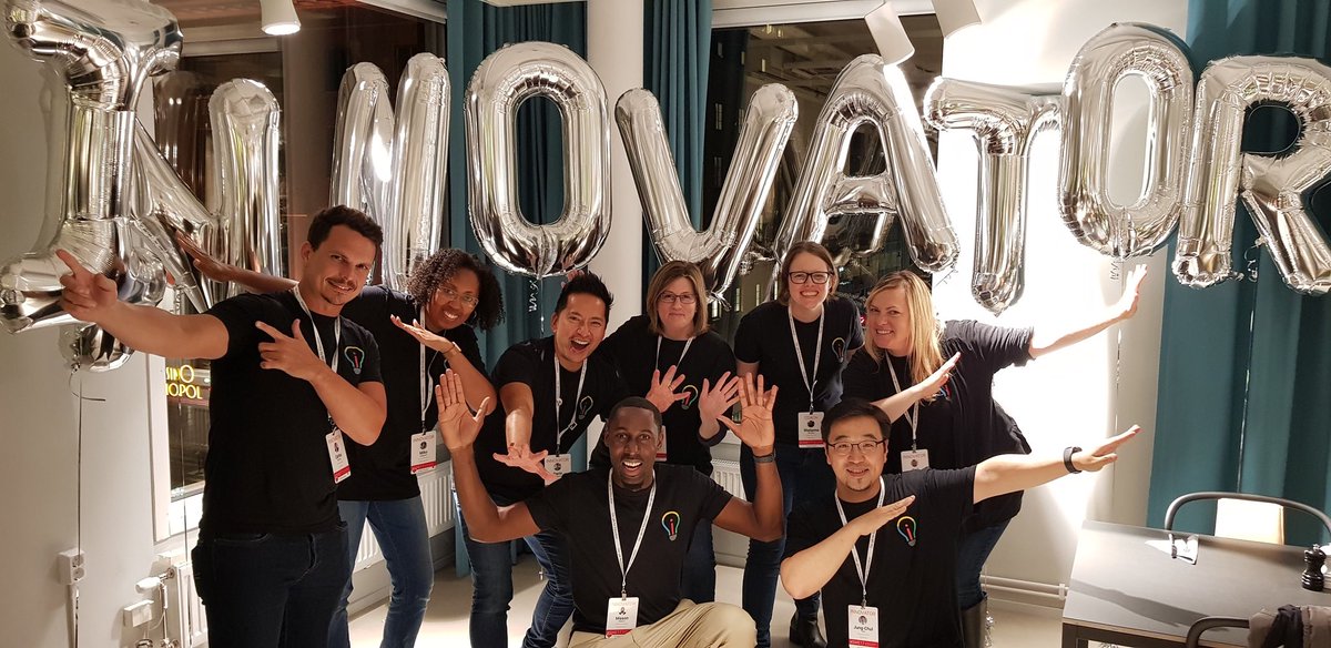 MikoWagstaff's tweet photo. Day 2 Google Innovator Academy #SWE17 #DLPcoaching #KeyMasters https://t.co/n6TxfM4dq9