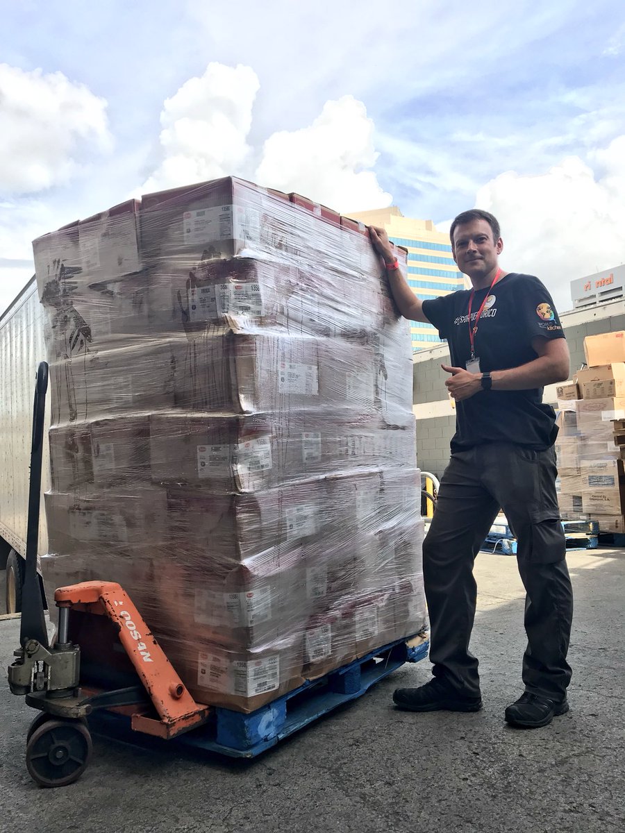 Thank you <a href="/Chilis/">Chili's Grill & Bar</a> <a href="/Chilis_PR/">Chili's Puerto Rico</a> <a href="/KromAdvertising/">Kroma Advertising</a> for the donation of chicken that will feed tens of thousands!! #ChefsForPuertoRico <a href="/WCKitchen/">World Central Kitchen</a>