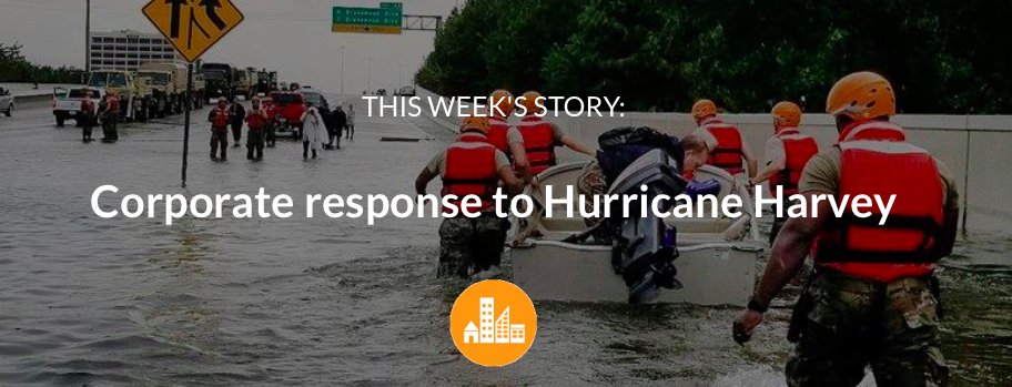 This week on #Volunteer2030 - Corporate Response to #HurricaneHarvey with <a href="/Airbus/">Airbus</a> <a href="/UPS/">UPS</a> <a href="/HiltonNewsroom/">Hilton Newsroom</a> <a href="/Google/">Google</a> <a href="/BDandCo/">BD</a> <a href="/BankofAmerica/">Bank of America</a> <a href="/Disney/">Disney</a> - volunteer2030.org #GOAL11 #SDGs