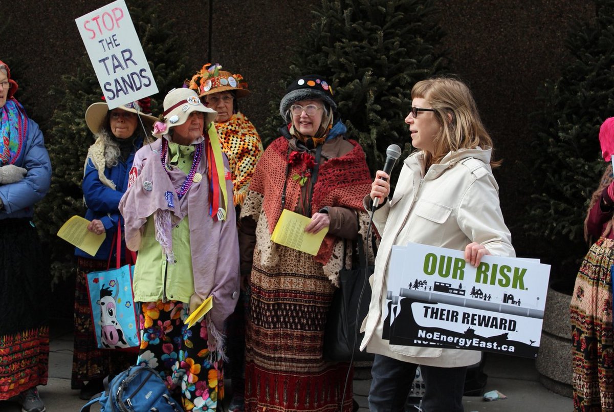 CBrentPatterson's tweet photo. WIN! Energy East #tarsands pipeline defeated! https://t.co/08K9OJEANe #StoppedEnergyEast #NoEnergyEast #2RiskEE #TarFree613 #climatejustice https://t.co/SaPXnRVXqI