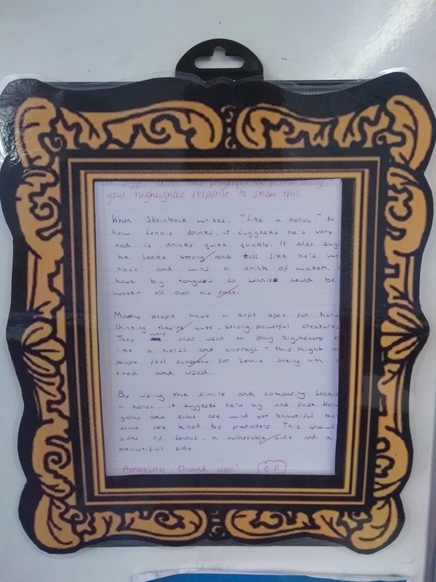 msvbaxter's tweet photo. Fantastic DIRT in 9B1 English Jorja! @praisesaltash https://t.co/QScOrsV8KV