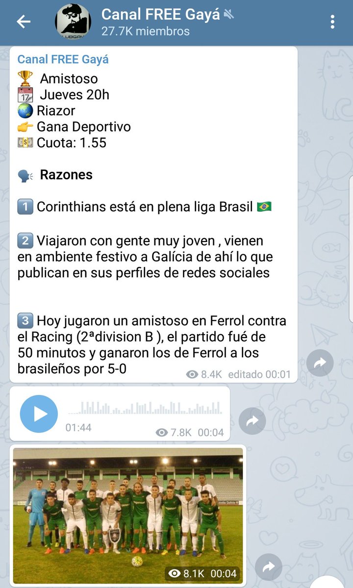 Juangayasalom's tweet photo. 🔑  La INFORMACIÓN es poder 💰  🎷 BRUTAAAL🎷

📲 Con la del DEPOR llevamos 11✅ seguidos

🖊 Entra en https://t.co/8RCmy7Jwfu

RT si quieres más https://t.co/rSKaFgn5EQ