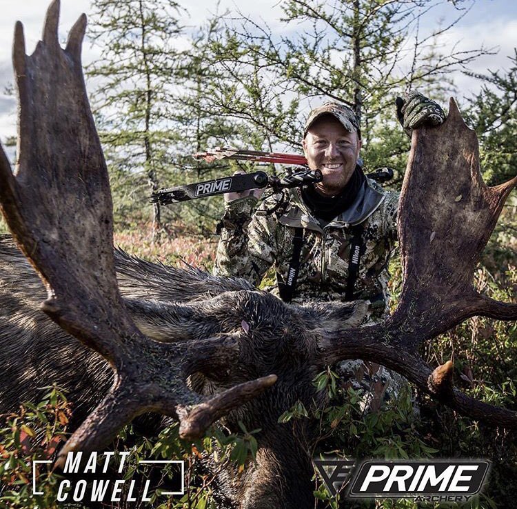 50 yards is all Matt Cowell needed to take care of the job in Newfoundland thanks to his trusty Prime.  #PrimeArchery #PrimeSeason