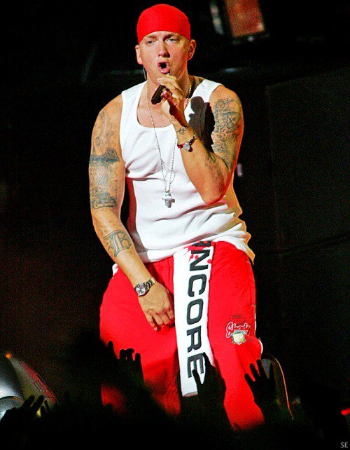 Eminem in 2005