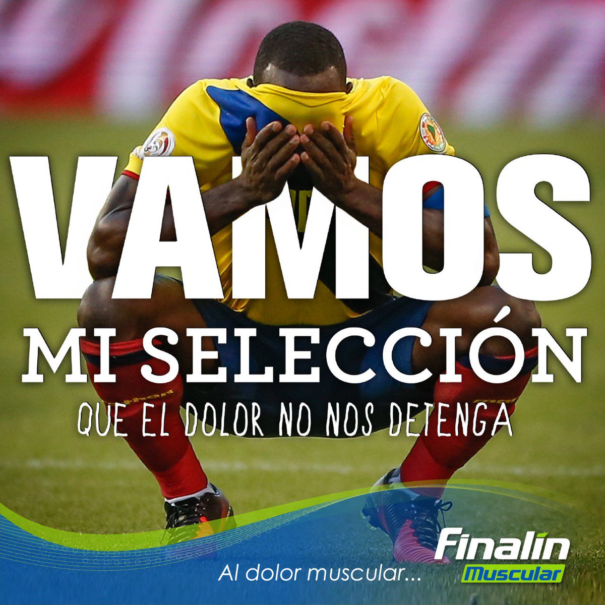 FinalinEcuador's tweet photo. ¡Te alentamos en las buenas y en las malas Tricolor! 🇪🇨
¡Hoy nada nos detiene!
#FinalinMuscular 
#ecuadorvschile 
#eliminatoriasrusia2018 https://t.co/Pp9jMKMydn