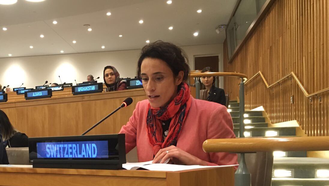 #Switzerland in #UNGA #3C callls for concrete measures to combat stereotypes and stigma of women &amp; girls with disabilities. #HumanRights