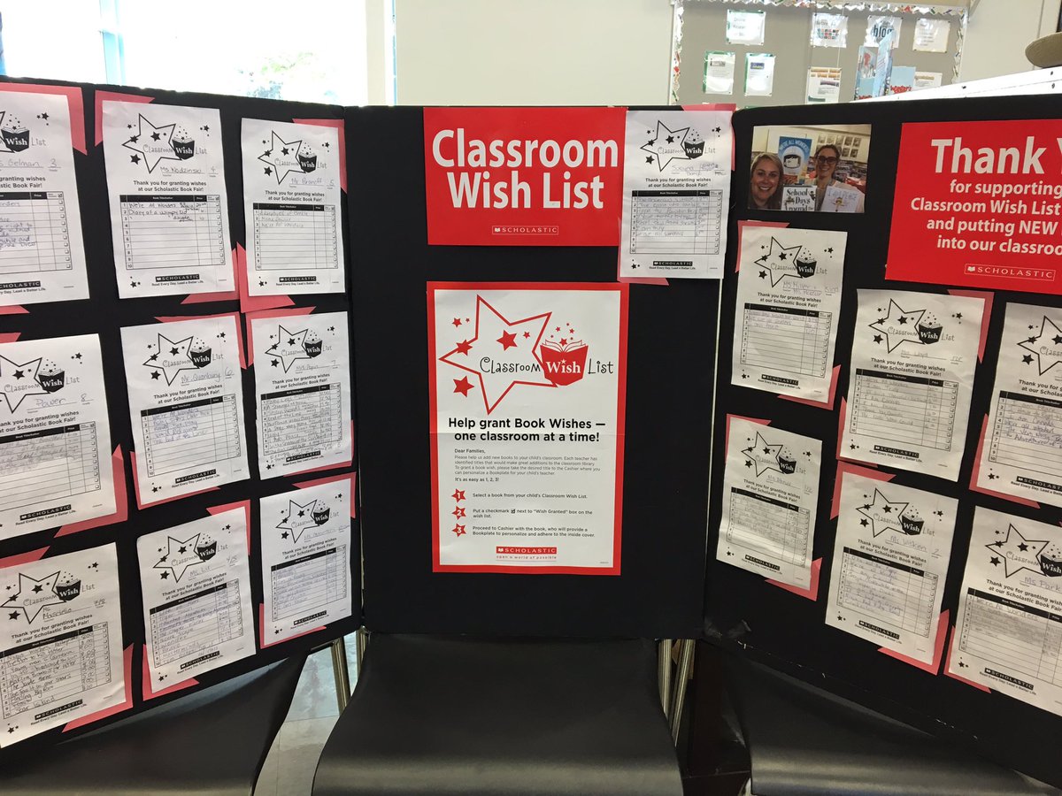 MartensMs's tweet photo. Teachers have made book wish lists. You can purchase books at the fair to donate to their classroom library! https://t.co/o9dcScObhl