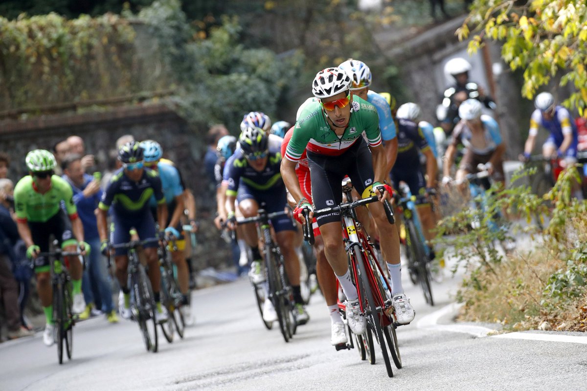 Argon18bike's tweet photo. .@AstanaTeam @FabioAru1 rounds out the top three at the #MilanoTorino race on his #GalliumPro2018! #TeamPerformance 📸@bettiniphoto https://t.co/QVBIguqKsR