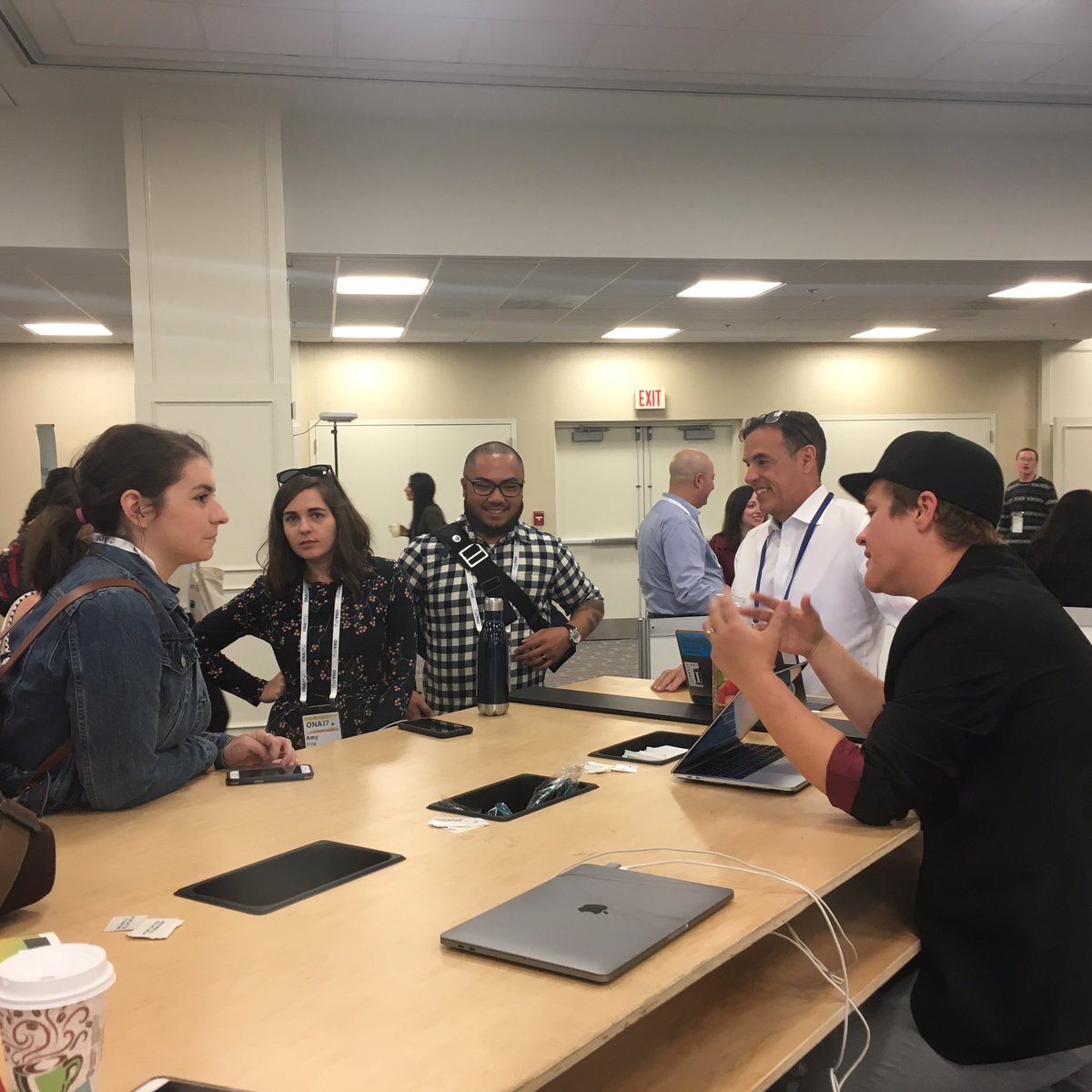 Julia Abelkop (@juliaabelkop) on Twitter photo Check out office hours with <a href="/newtropicmiami/">The New Tropic</a> cofounder <a href="/rsm/">Rebekah 💥 Monson</a> at <a href="/knightfdn/">Knight Foundation</a> booth #ona17
#knightfoundation #Millennials Check out office hours with <a href="/newtropicmiami/">The New Tropic</a> cofounder <a href="/rsm/">Rebekah 💥 Monson</a> at <a href="/knightfdn/">Knight Foundation</a> booth #ona17
#knightfoundation #Millennials