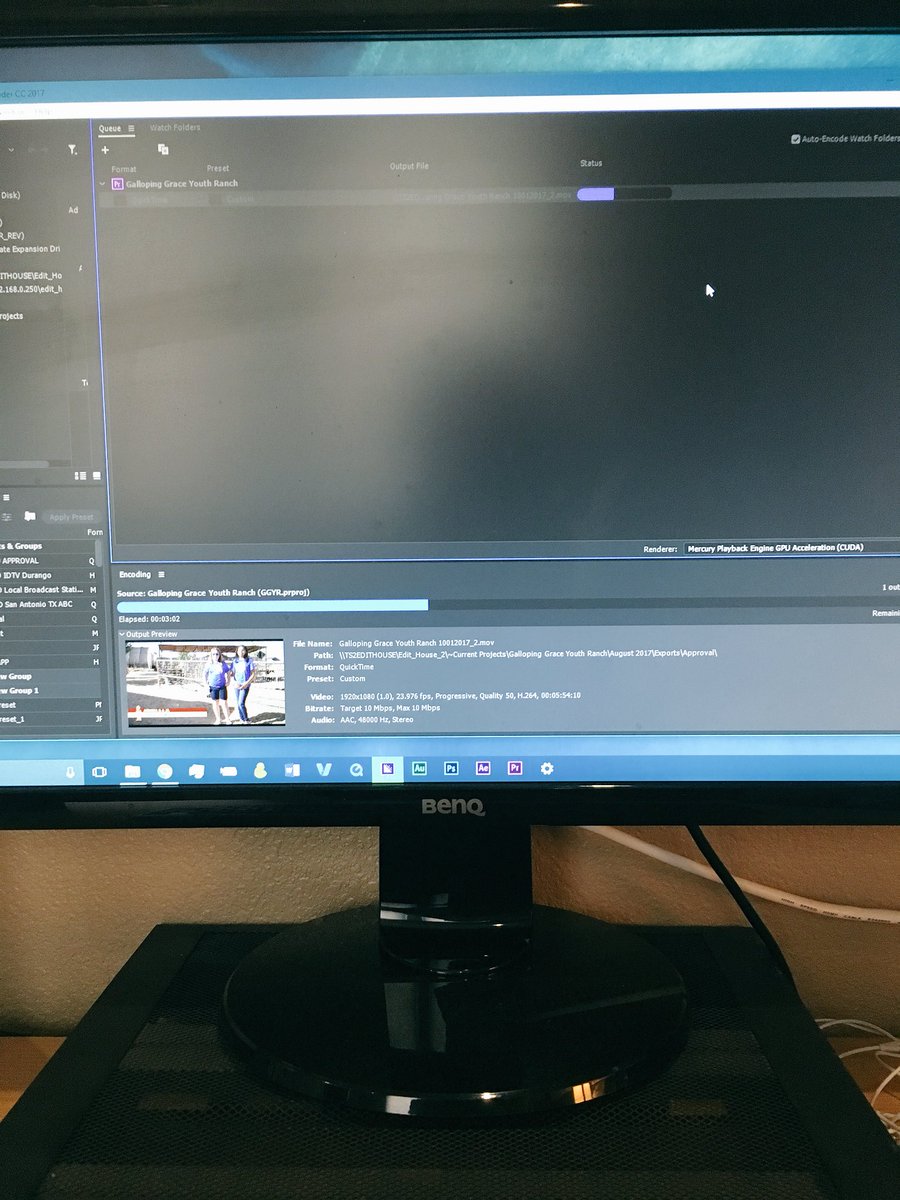 EditHouseMatt's tweet image. Exporting, again! #mediaencoder