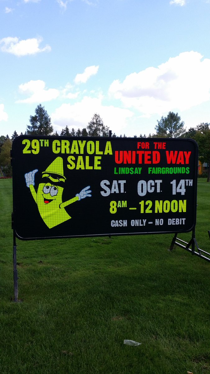 Did you see the giant crayon around town today? Stay tuned to see where we went!