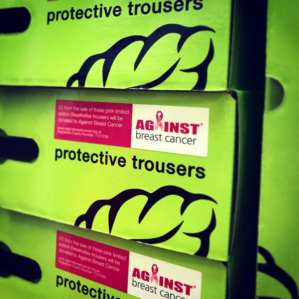 arbortecfw's tweet photo. Now in stock!! Get involved in #pinkoctober with these all new limited edition pink breatheflex trousers. https://t.co/IEMpWwLFT7