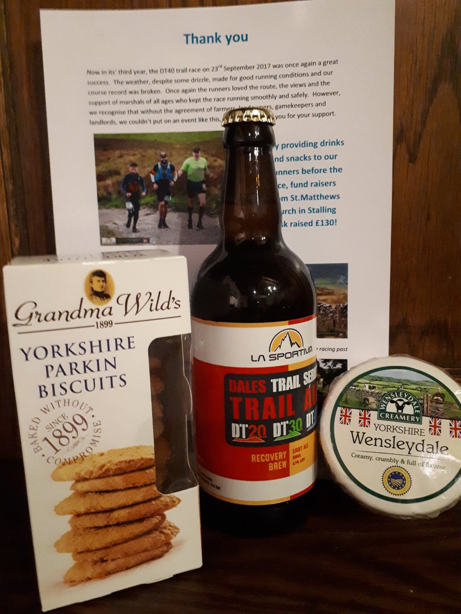 And thank you <a href="/DalesSeries/">DalesTrailSeries</a> that was a lovely surprise. Great to hear how well it's going. 🖒