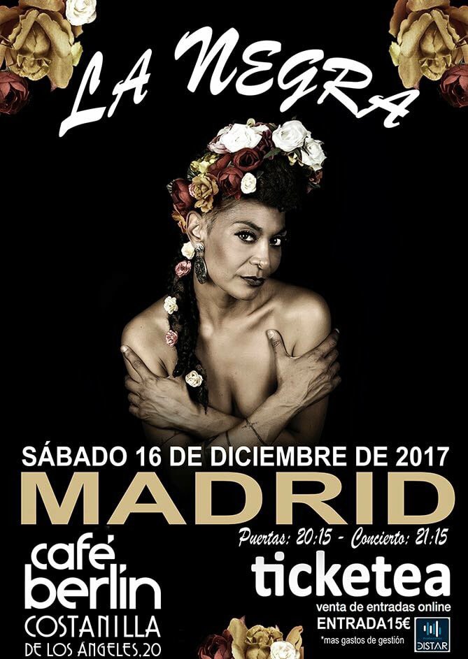 El 16 de diciembre estamos en Madrid