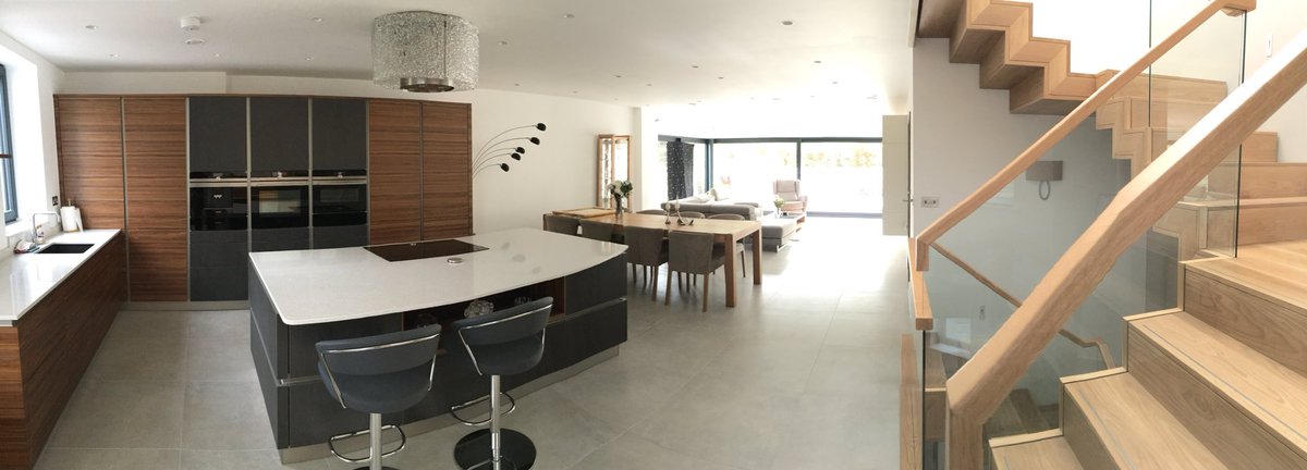 HGConstruct's tweet photo. Open plan living at its best, recently completed house build nr skipton https://t.co/T9fx7iIipH