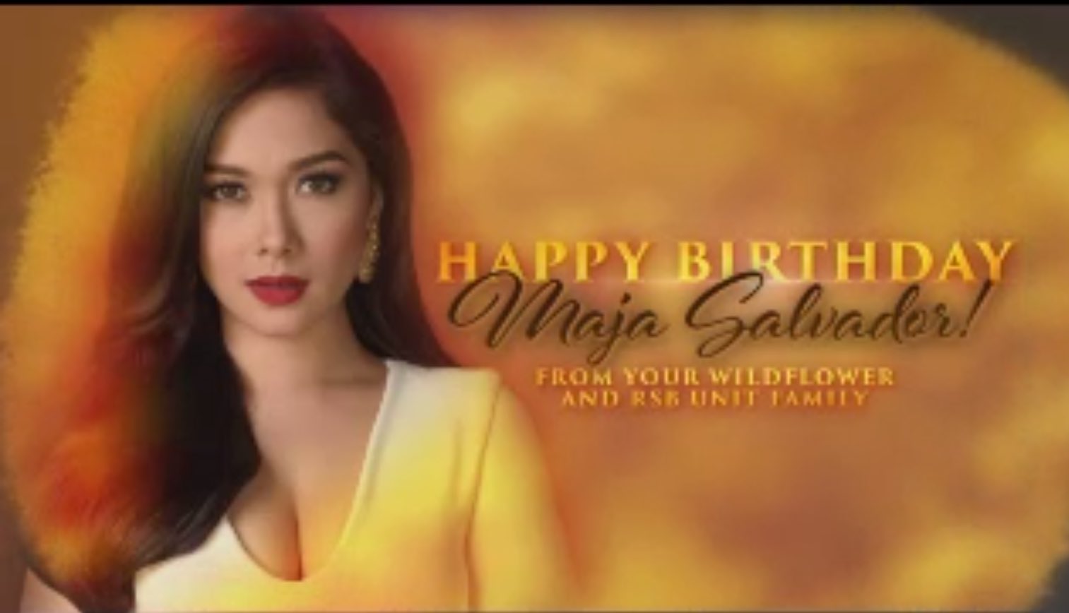 Happy Birthday Maja Salvador.    