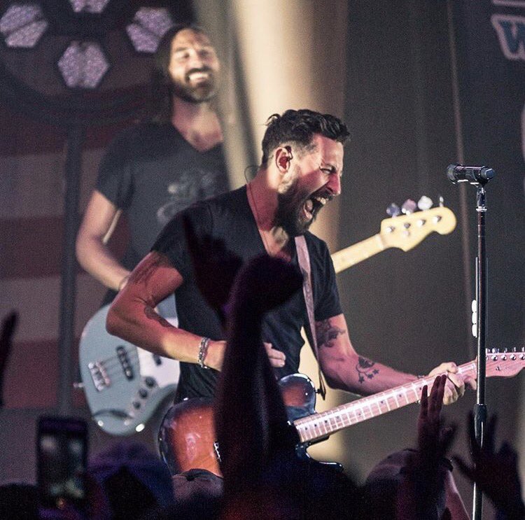 OldDominion's tweet image. Think we went through about every emotion in our short set last night, but it felt good to play music. Let's go again tonight.