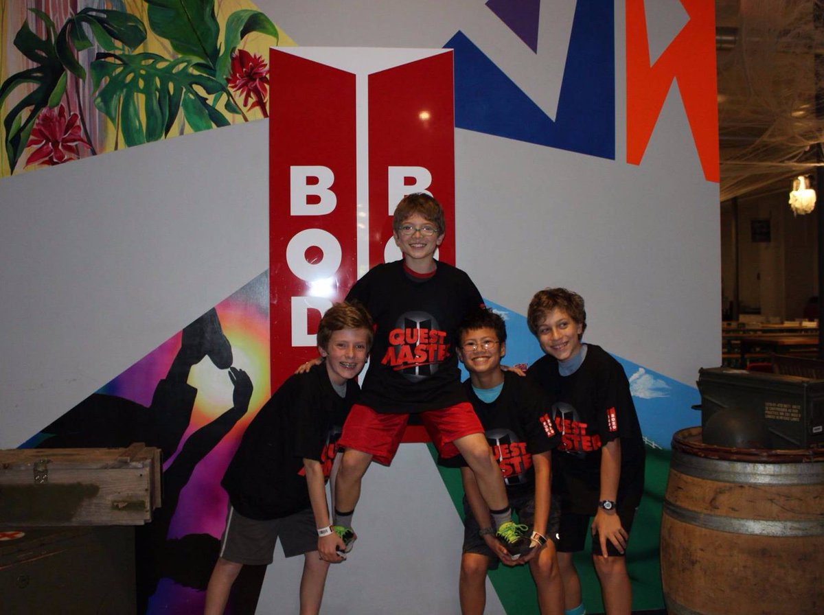 BodaBorgBoston's tweet photo. Our first team of kid Quest Masters has a great story of persistence and problem-solving. Check out the full story on our Facebook page! https://t.co/MxS4LVIEJe