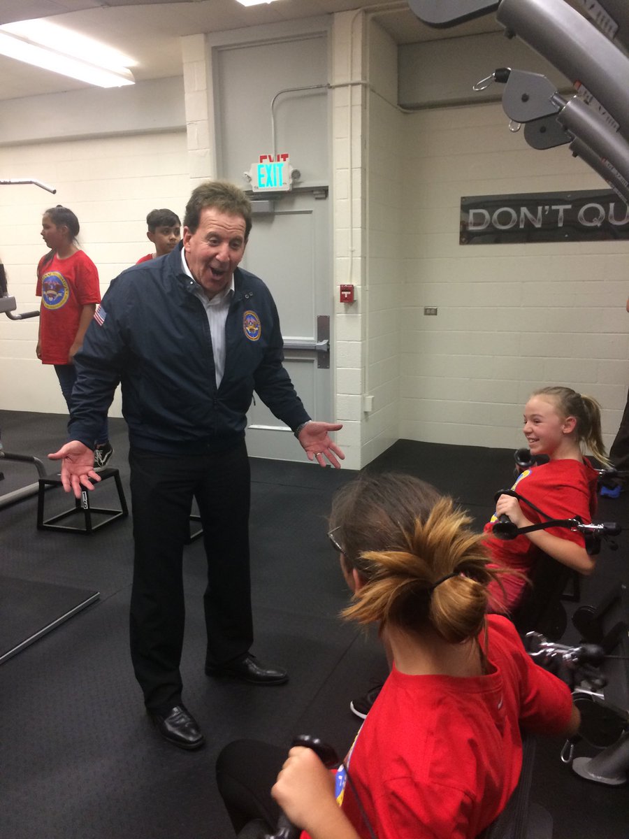TonyFeltsPR's tweet photo. Colo Springs Swigert Aero Academy gets new fitness center from body by Jake. @AnthemFDN @NatGovFit #dontquit https://t.co/B7tAYOeTlV